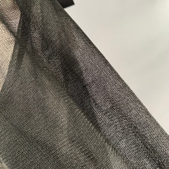 CALVIN KLEIN COLLECTION Size XS Wilson Black Mesh T-Shirt Dress - Picture 8 of 16